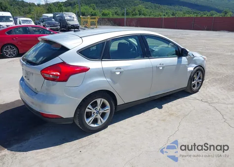 2016 Ford Focus Se z USA, uszkodzony, nr VIN 1FADP3K21GL390585